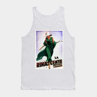 La Rinascente Italian Department Store Advertisement Vintage Art Deco Tank Top